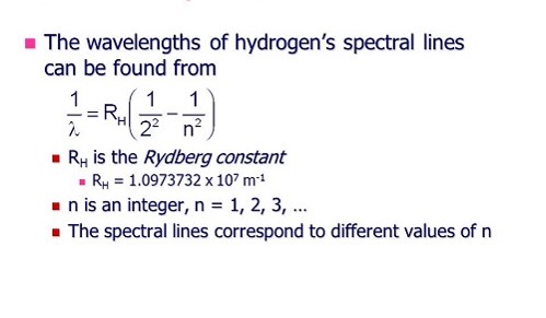 hydrogen equation